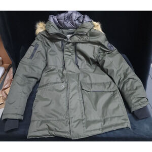 Hawke & Co Mens Green Dynamic Sport Fiber Pro Performance Jacket Sz S Small